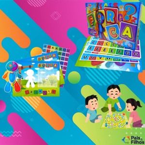 Jogo Infantil Jogo da Forca Pais e Filhos