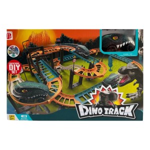 Pista/Trilho de Dinossauro com 44 Peças T-rex