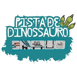 Pista/Trilho de Dinossauro com 44 Peças T-rex