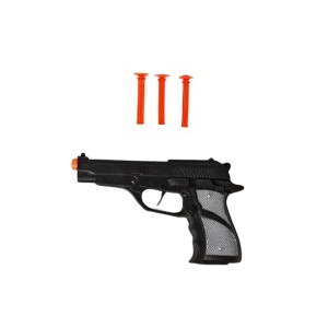 Brinquedo Lançador de Dardos Estilo Glock com 3 Dardos
