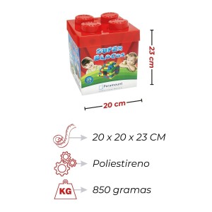 Super Blocos 150 Peças para Montar da Paramount