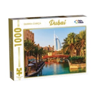 Quebra-Cabeças Dubai Paisagem 1000 Peças Pais & Filhos