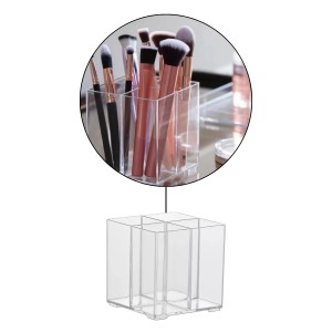  Organizador Elegance com 4 Divisórias Transparente da Paramount