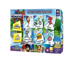 Jogo Educativo do Alfabeto PJ Masks