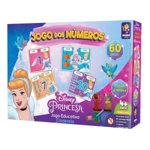Jogo dos Números da Cinderela com 60 pçs