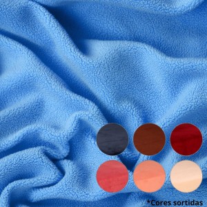 Manta Stuf  Mundiart Casal Cores Sortidas c/ Cinta 1,98x1,75 cm